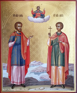 икона святые Флор и Лавр